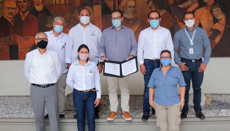 Firman acuerdo para proteger el río Pamplonita./Foto cortesía
