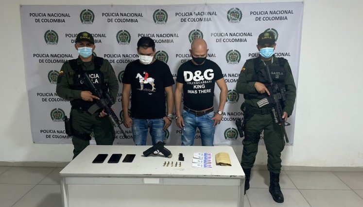 Los capturados están siendo procesados penalmente por el delito de extorsión agravada.