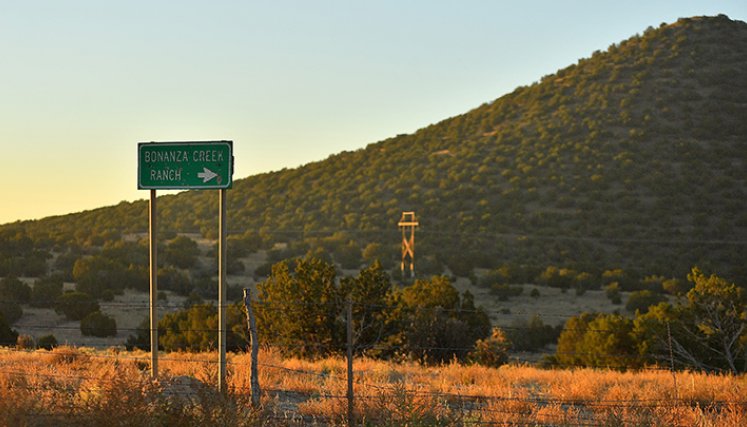 Set de grabación.
