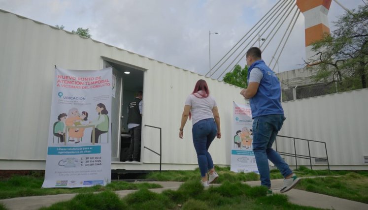 Víctimas tienen centro temporal de atención en cúcuta./Foto cortesía