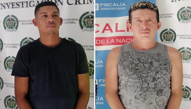 capturados fueron enviados a la cárcel por hurto calificado y agravado.