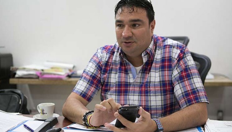 oscar gerardino, secretario de Hacienda departamental./Foyto archivo