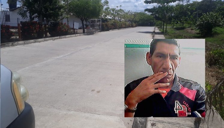 La víctima fue baleada en la entrada del barrio 16 de Julio.