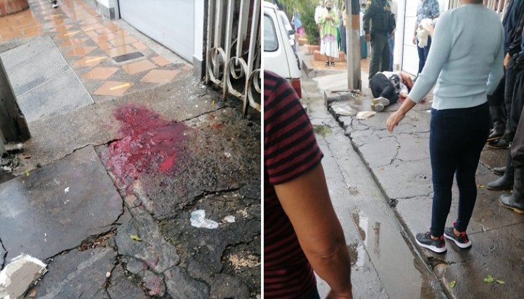 El hombre fue trasladado a un centro asistencial, pero no logró sobrevivir.