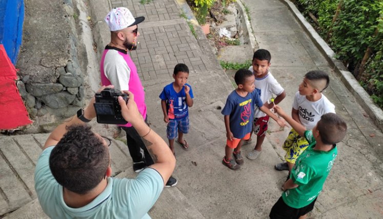 La Secretaría de Turismo Distrital de Cali lanzó su gran iniciativa llamada ‘Turismo al Barrio’ durante un evento realizado en el CDI Cuna de Campeones Jaime Rentería. / Foto Cortesía