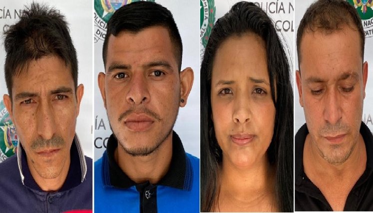 Estas personas delinquían en la ciudadela La Libertad.