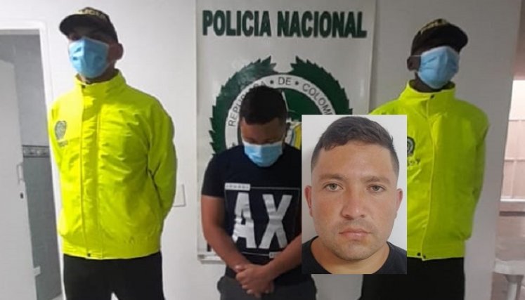 Cristian José Duarte Duarte fue detenido en Ragonvalia.