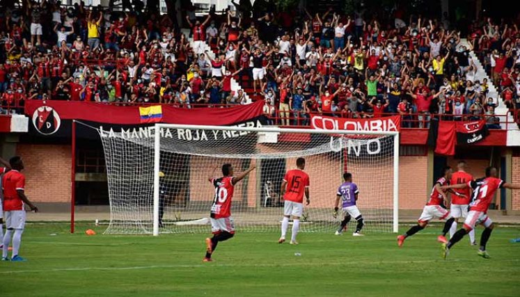 El Cúcuta Deportivo hizo una buena presentación ante Técnico Universitario de Ambato, Ecuador. 