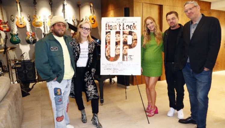 DiCaprio aborda la crisis climática en la sátira 'Don't Look Up'