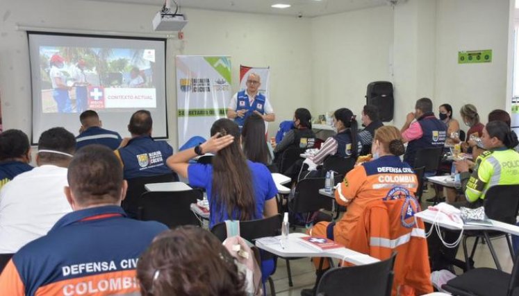 Capacitación de la Cruz Roja