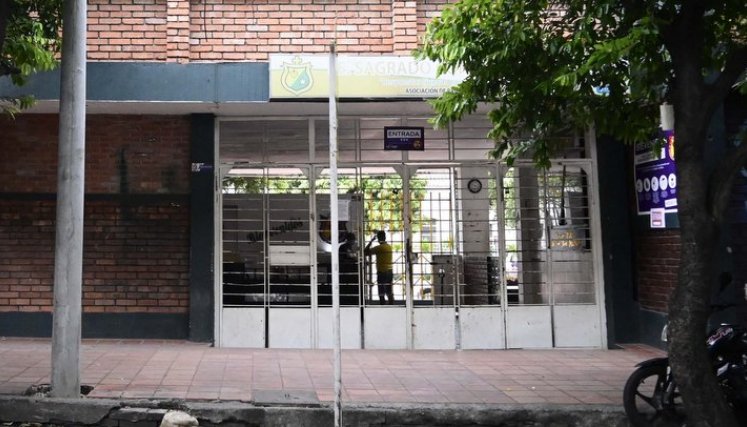Fachada del Sagrado Corazón de Jesús