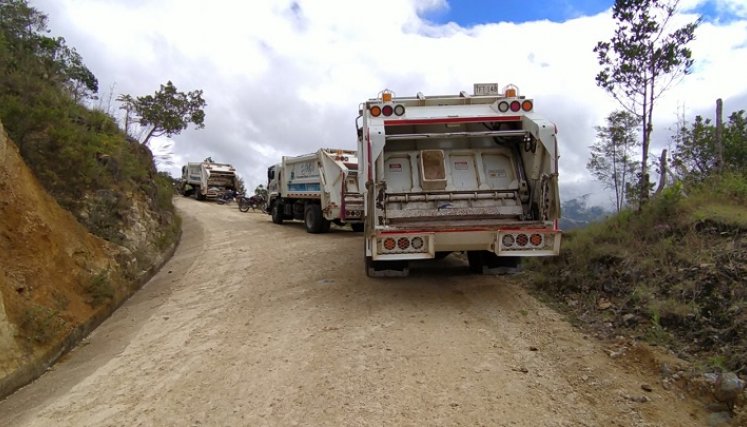 Campesinos aseguran que, protestarán lo que sea necesario hasta que les cumplan. /Foto: Cortesía