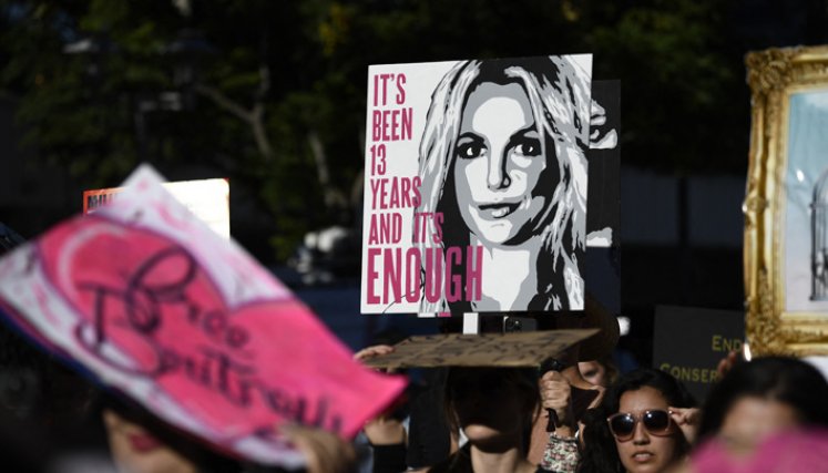 Britney Spears era objeto de esta tutela desde 2008, después de un colapso personal y de atacar a un paparazzi en una estación de servicio. / Foto: AFP