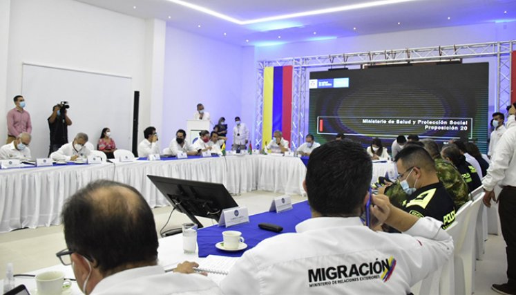 Cámara de Representantes en Villa del Rosario.