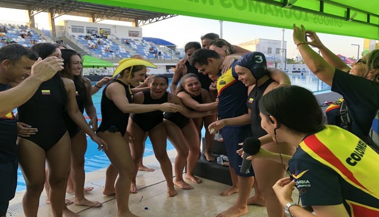 Colombia se coronó campeón mundial de desarrollo de Waterpolo./Foto: colprensa