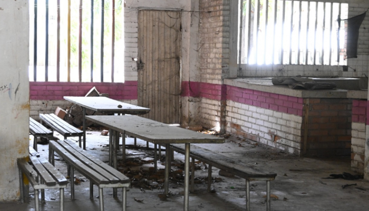 El comedor infantil lleva varios años en abandono