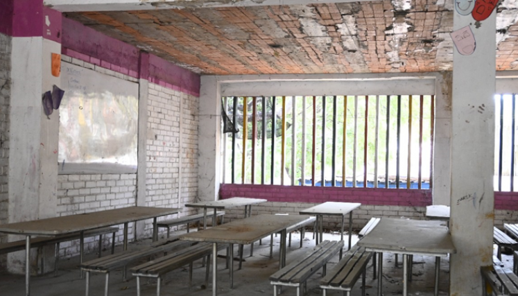 El lugar se encuentra en mal estado