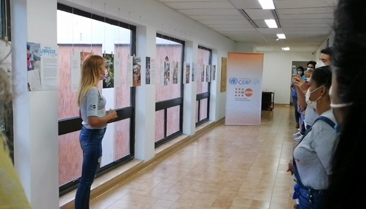 Las lideresas contaron orgullosas a los asistentes el proceso vivido.