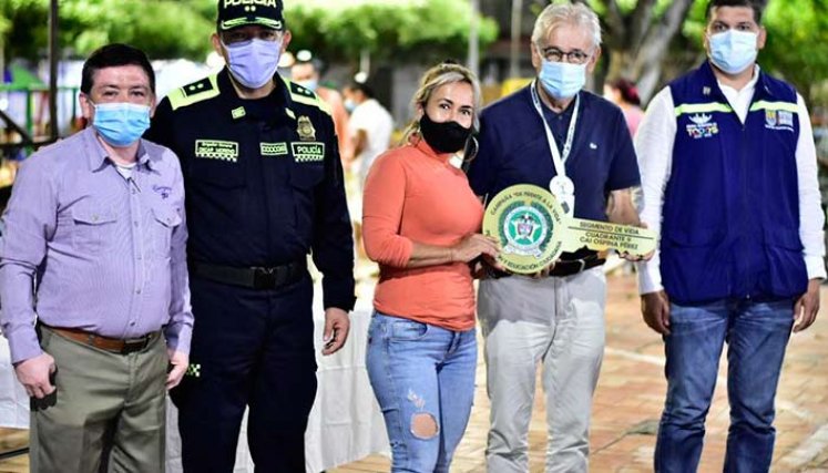 El último frente de seguridad se abrió en el barrio Ospina Pérez./Foto cortesía