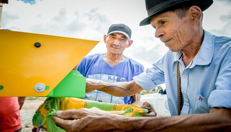 El fríjol se ha convertido en la línea de producción con grandes ventajas en la provincia de Ocaña. Se suscriben convenios para la comercialización del grano a nivel nacional. / Foto: Cortesía / La Opinión 