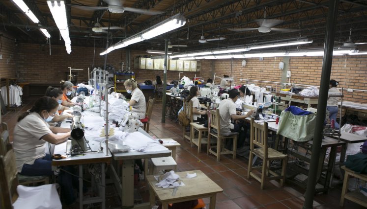 Instalaciones de Uniformes UNO. Foto: @juanpcohen