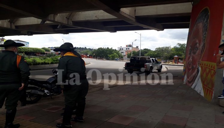 Reportan bomba en intercambiador de Atalaya./Foto: La Opinión