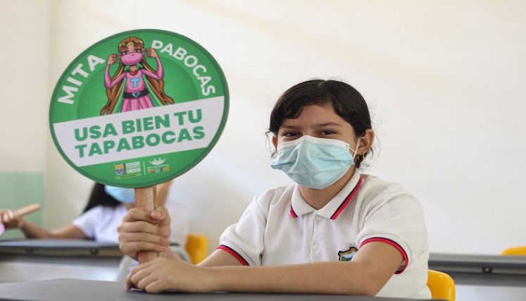 Presencialidad en Colegios de Cúcuta . / Foto: Cortesía / La Opinión 