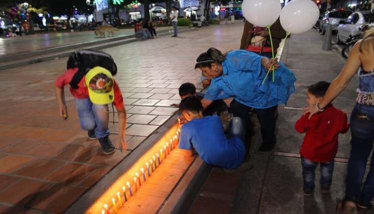 La tradicional fiesta sirve de integración familiar.