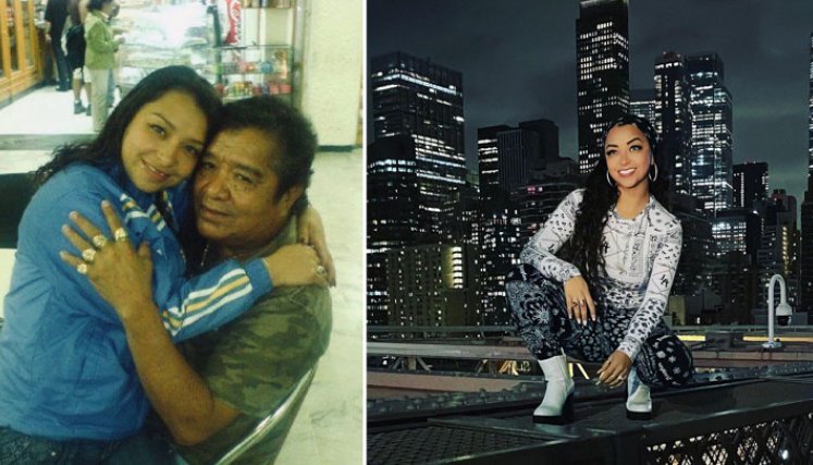 Yaykely López ddl hija del fallecido cantante venezolano ‘El Indio’ Pastor López. / Foto: Instagram