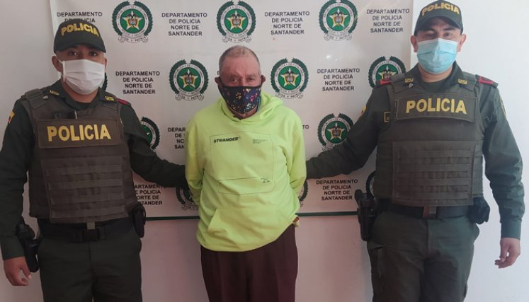 Mario Lizcano deberá cumplir una condena de 110 meses de prisión. / Foto: Policía