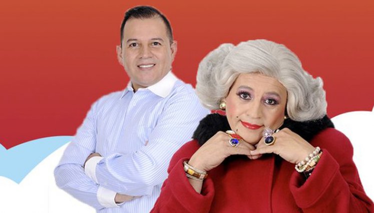 César Corredor encarna a 'Barbarita'. / Foto: Tomada de Twitter