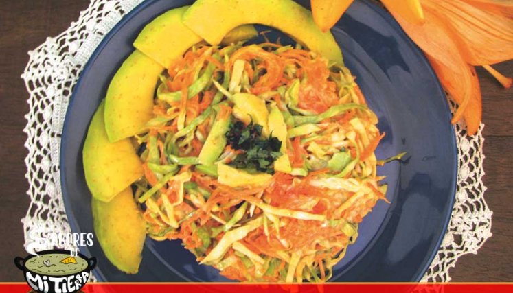 Ensalada de zanahoria y repollo