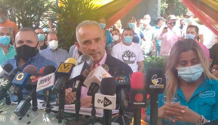 Freddy Benal , gobernador electo del estado Táchirta, Venezuela
