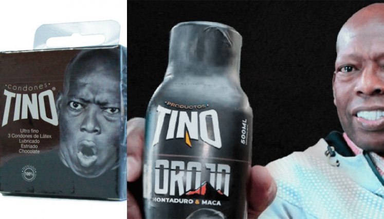 El 'Tino' Asprillatiene negocios relacionados con los cultivos de caña, la publicidad y la distribución de productos sexuales como preservativos y un afrodisíaco a base de borojó. / Foto: Internet