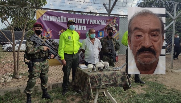 José Pío Escobar fue detenidos en el casco urbano de Tibú.