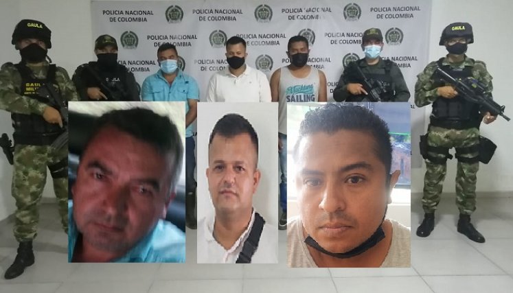 Los capturados son señalados de pertenecer al frente Efraín Pabón Pabón.