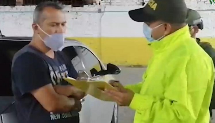 Uno de los uniformados fue capturado en Cúcuta.