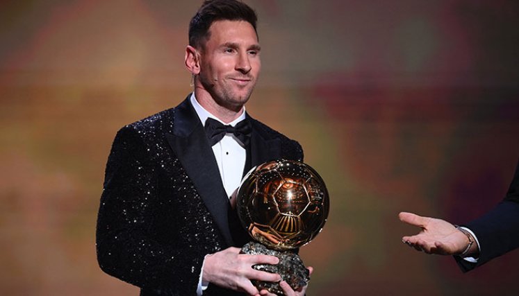 Messi es el ganador del Balón de Oro 2021