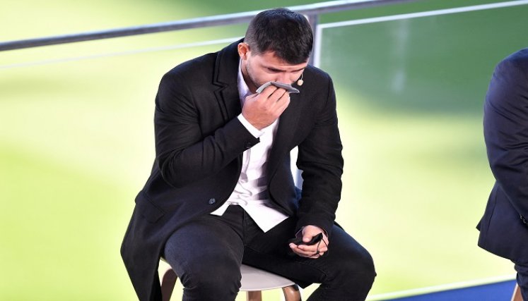 'Kun' Agüero decidió dejar de jugar fútbol profesional./Foto: AFP