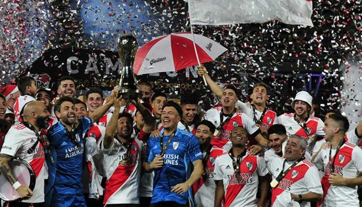 El colombiano Jorge Carrascal continúa consagrándose con River Plate.