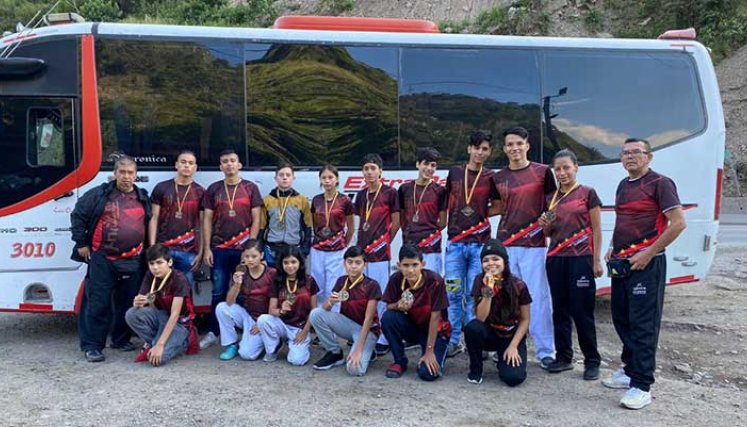 El taekwondo nortesantandereano cosechó un buen número de preseas.