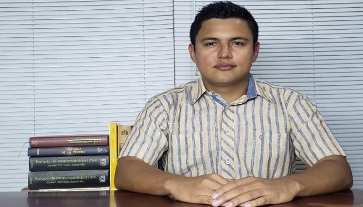 “Es gratificante cuando la vida se encarga de reconocer el esfuerzo académico”: Samuel Blanco./Foto: cortesía