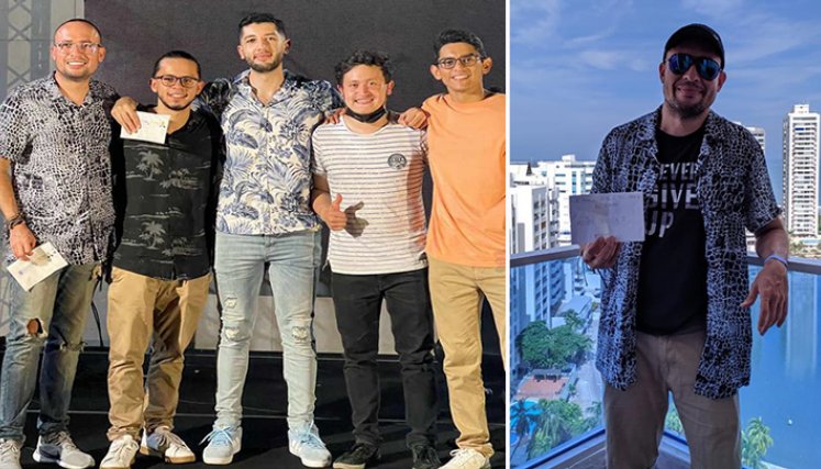 Artistas de la región ganadores en Festival de Jazz en Cartagena./Fotos: cortesía