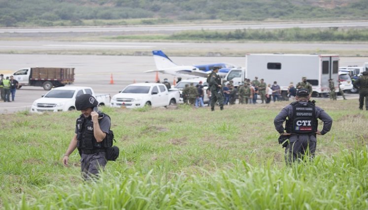 Atentado en el aeropuerto de Cúcuta