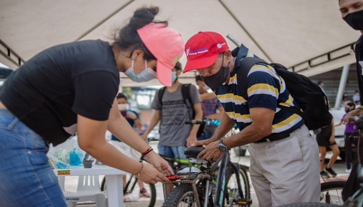 Todos los domingos estarán en El Malecón haciendo las capacitaciones. / Foto: Cortesía / La Opinión 