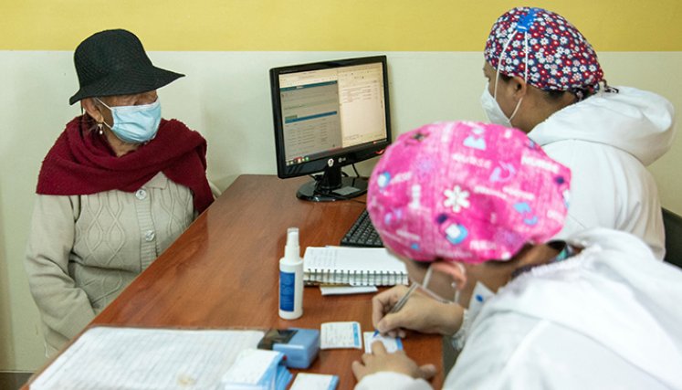 Vacunación en Ecuador.