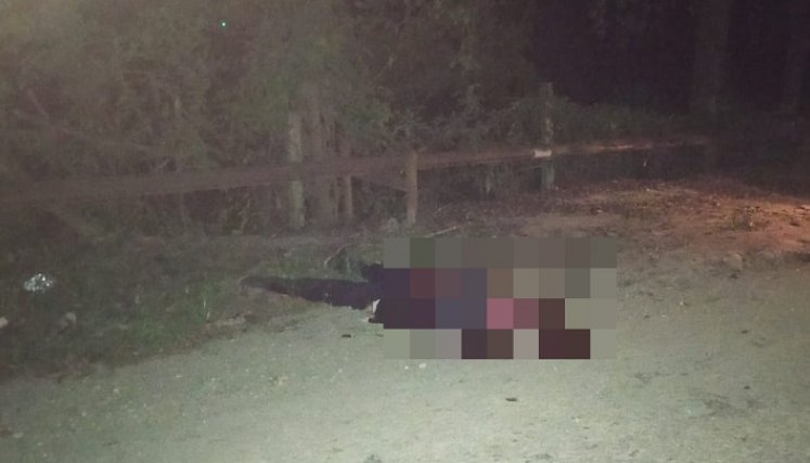 Asesinaron a un joven en La Gabarra./Foto: cortesía