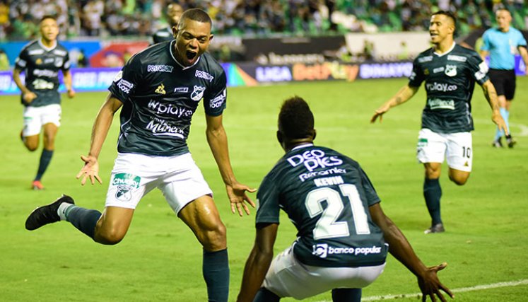 Harold Preciado, delantero del Deportivo Cali 