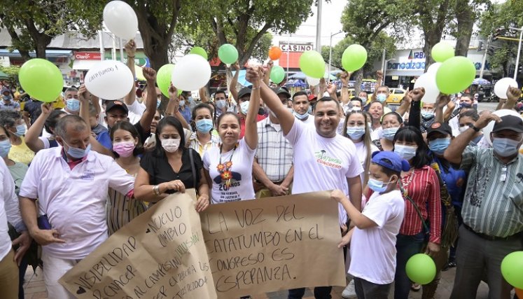 La Mesa de Fortalecimiento de Población Desplazada de Norte de Santander. /Foto Jorge Gutiérrez-La Opinión