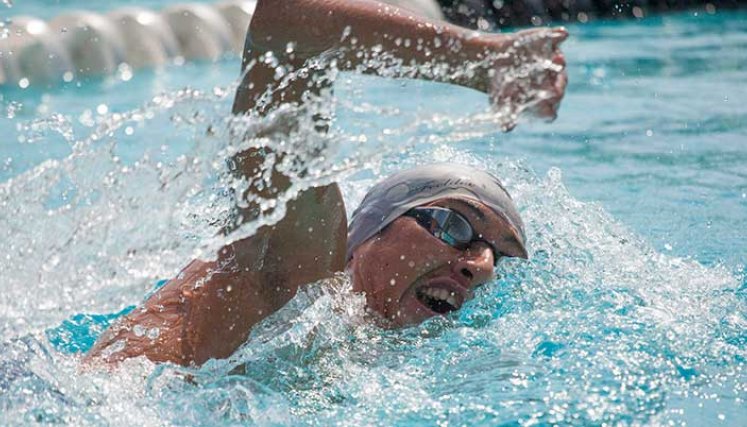 Con gran éxito se lleva  a cabo el Interclubes de natación en el complejo acuático.